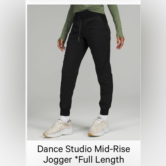 lululemon athletica Pants - Lululemon dance studio jogger black